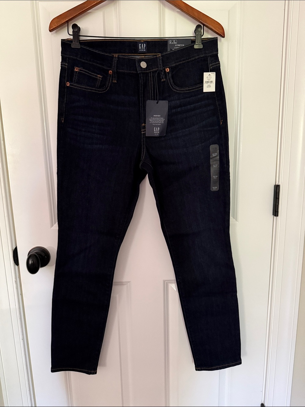 GAP Women’s Dark Indigo Skinny Jeans